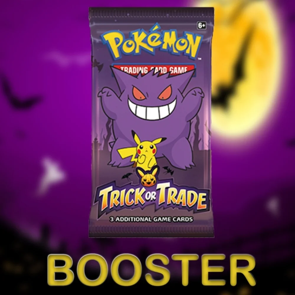 🍒10 For $25🍒♡POKÉMON BOOSTER TRICK OR TRADE HALLOWEEN